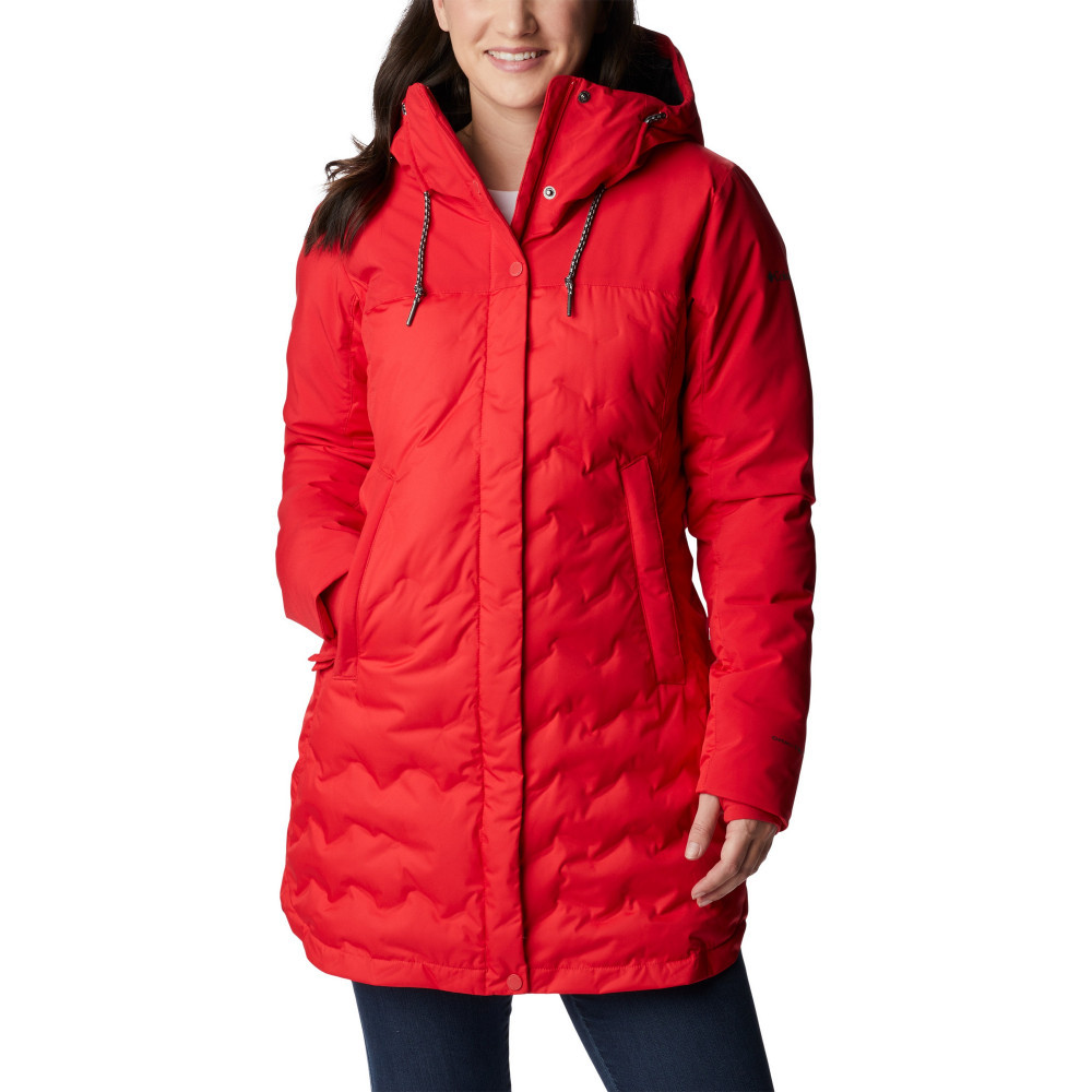 Куртка пуховая женская Columbia Mountain Croo™ II Mid Down Jacket красный