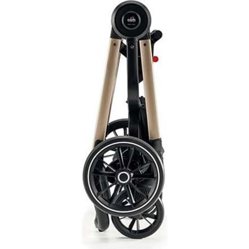 Детская коляска CAM Kit Levante-Duo (2 в 1) ART972-T568+ART805T-V93S (Лёд с золотой блеск рамой) - фото 3 - id-p176890588