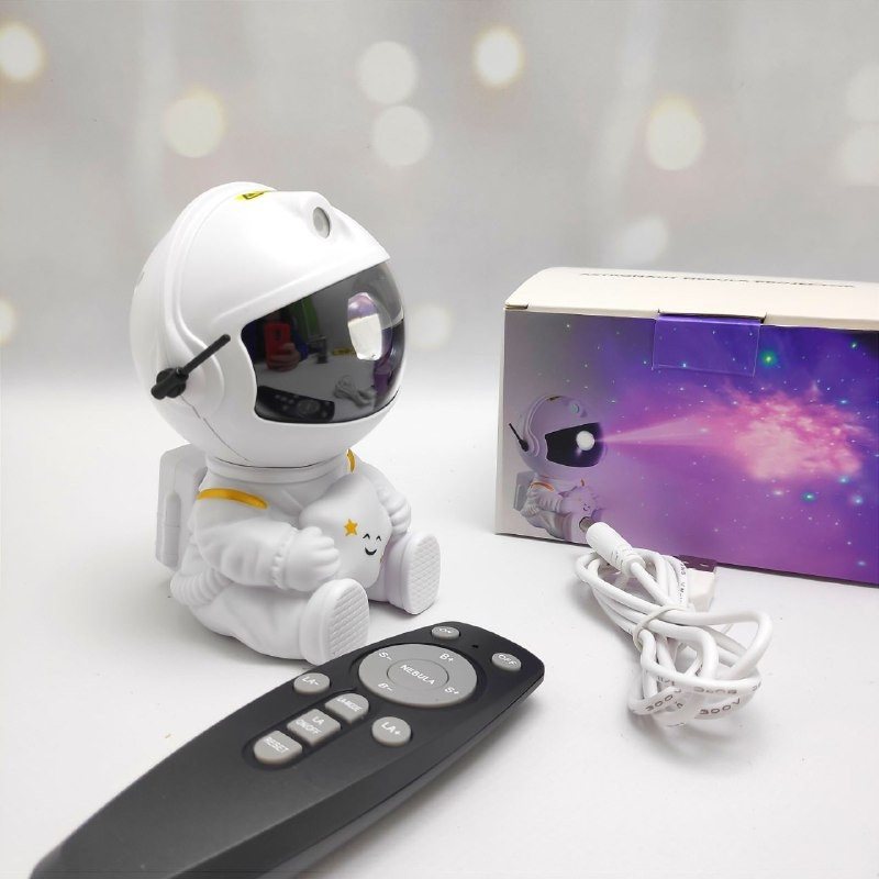 Ночник проектор игрушка Астронавт Astronaut Nebula Projector HR-F3 с пультом ДУ - фото 7 - id-p192620779