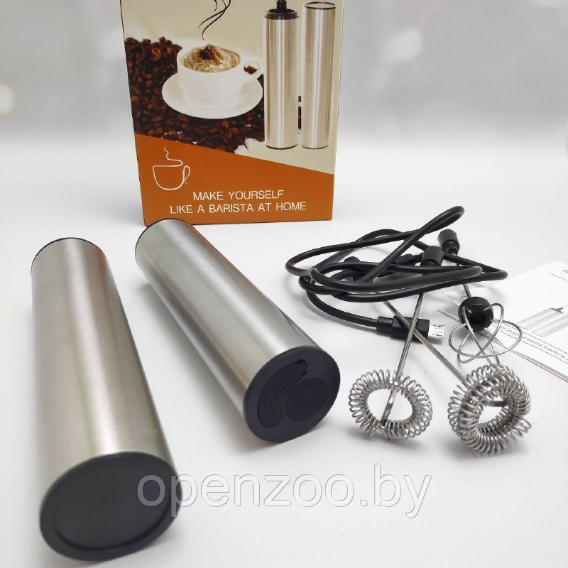 Портативный USB миксер-капучинатор MFB1501D(приготовление молочной пенки, горячего шоколада, омлета, 3 - фото 8 - id-p194129628