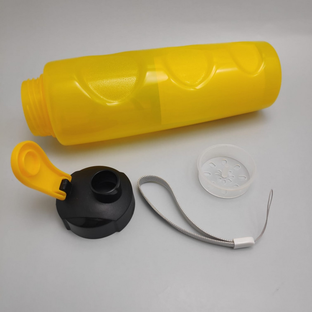 Анатомическая бутылка с клапаном Healih Fitness для воды и других напитков, 700 мл. Сито в комплекте - фото 5 - id-p194129591