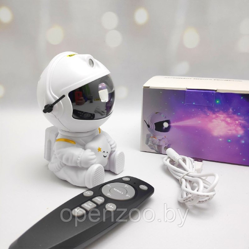 Ночник проектор игрушка Астронавт Astronaut Nebula Projector HR-F3 с пультом ДУ - фото 7 - id-p192621373