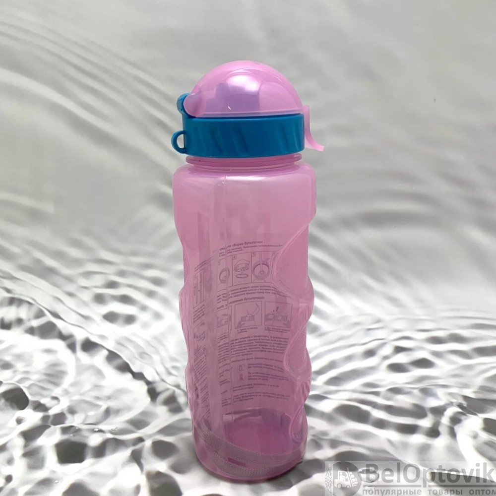 Бутылка для воды и других напитков LIFESTYLE anatomic C трубочкой, 500 мл, 3 - фото 2 - id-p194129319