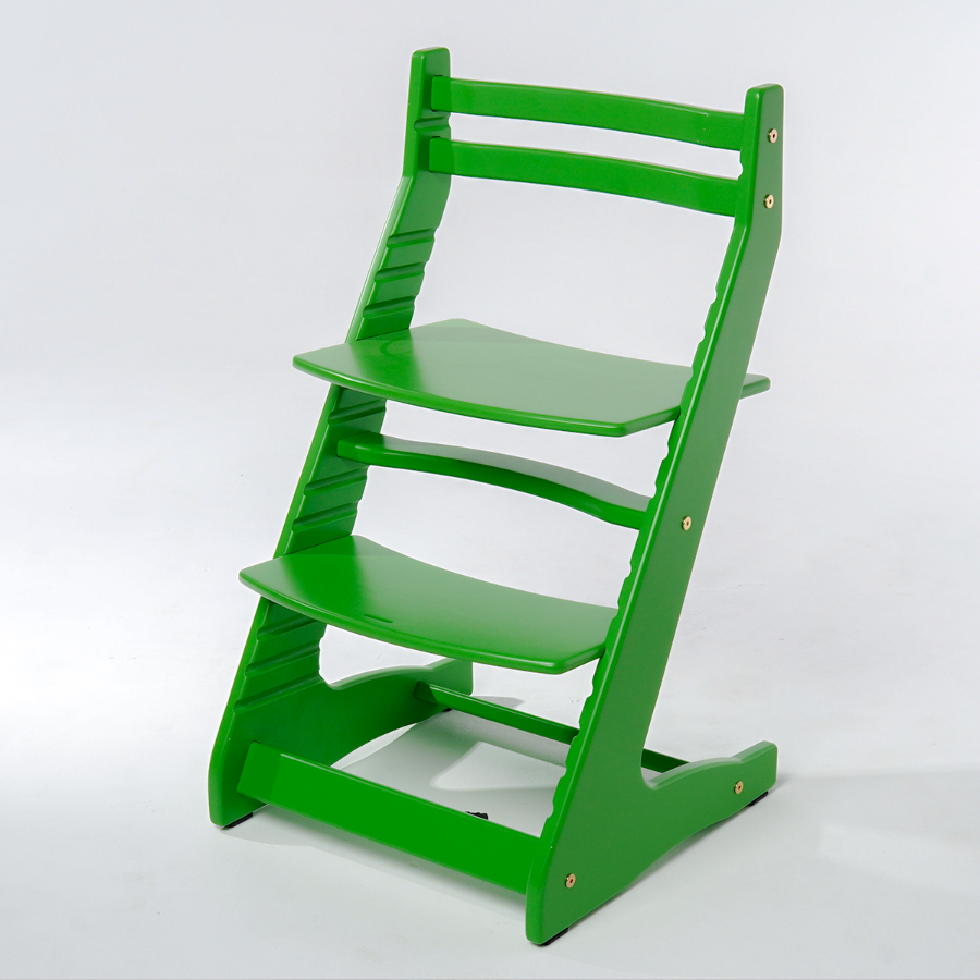 Растущий регулируемый стул Вырастайка Eco Prime зеленый - фото 1 - id-p194130189
