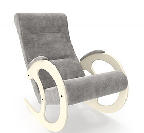 Кресло-качалка Модель 3 Verona Light Grey сливочный