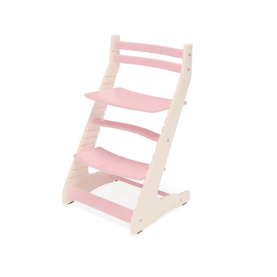 Растущий регулируемый стул Вырастайка Eco Prime бежевый розовый - фото 1 - id-p194130214