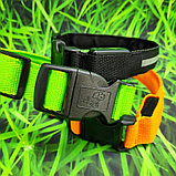 Светящийся ошейник для собак (3 режима) Glowing Dog Collar Черный L (MAX 50 sm), фото 6