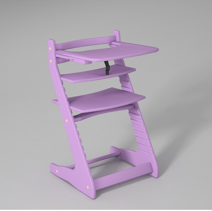 Столик под ограничитель к стулу Вырастайка фиолетовый - фото 1 - id-p194130251