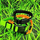 Светящийся ошейник для собак (3 режима) Glowing Dog Collar Голубой М (MAX 45 sm), фото 5