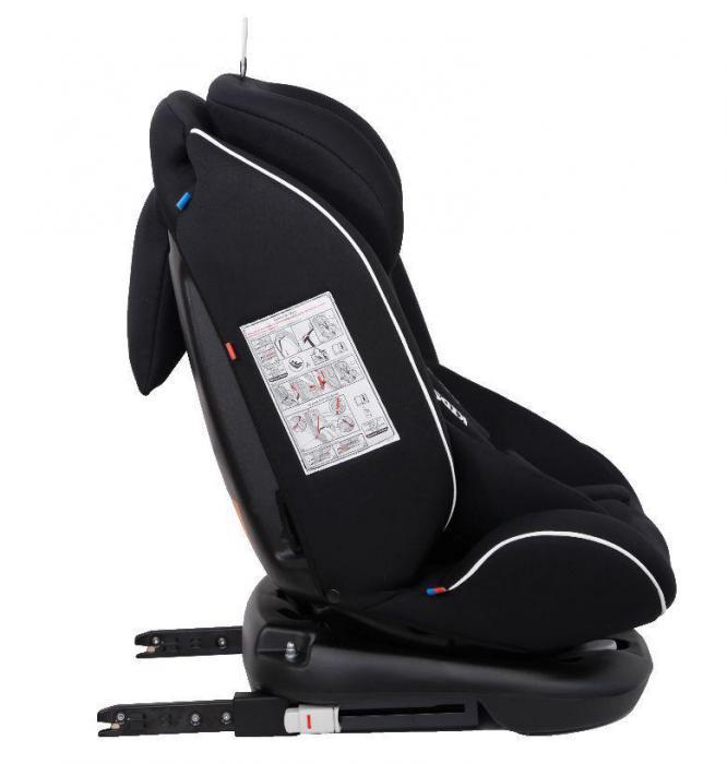 KIDS PLANET STARSHIP ISOFIX , гр. 0+/I/II/III, 0-36 кг, 0-12 лет, маренго KRES3605 - фото 3 - id-p193751243