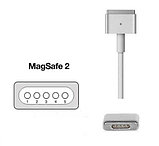 Автомобильное зарядное устройство для ноутбука Apple MagSafe 2 20V, 4.25A, 85W, фото 2