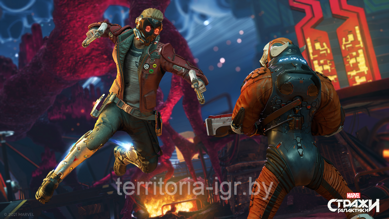 Игра Marvel's Guardians of the Galaxy PS4 Уценка (Стражи галактики Марвел Sony PS4/PS5) - фото 3 - id-p194135053