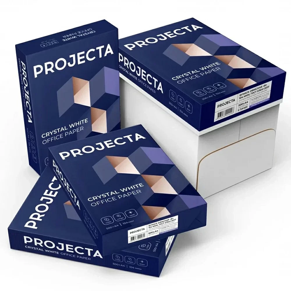 Бумага "Projecta B" А4, 80г/м², 500 л (цена с НДС)