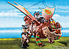 Конструктор Гонки на драконах Рыбьеног и Сарделька Playmobil 70729, фото 2
