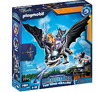 Конструктор Playmobil Dragons Thunder и Tom 71081