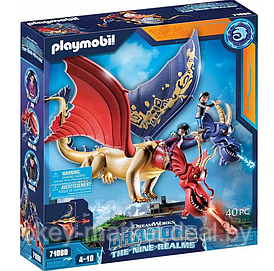 Конструктор Playmobil Dragons: The Nine Realms - Wu & Wei met Jun 71080