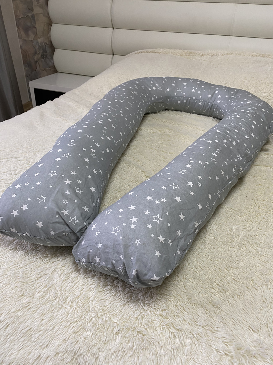 Подушка для беременных и кормления U-форма, 340см. Доставка по РБ - фото 1 - id-p178823364