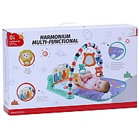 Развивающий коврик детский музыкальный Emilly Toys для с пианино и подвесками, 668-37