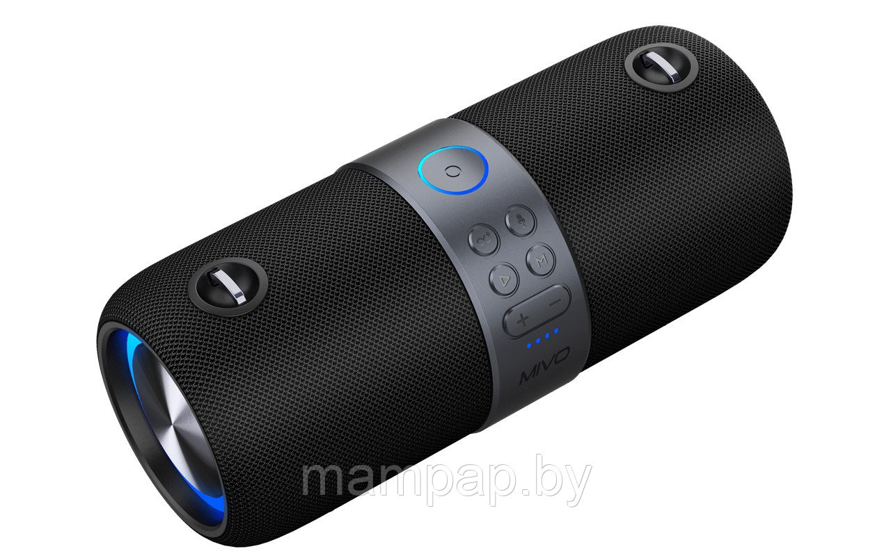 Mivo M11 Портативная беспроводная Bluetooth колонка с LED-подсветкой