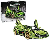 Конструктор/ Technic/ Гоночная машина Ламборджини Lamborghini Sian/ 2096 деталей/ 11020