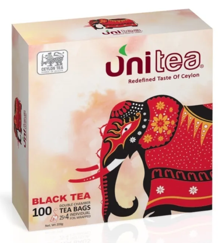 Чай UNITEA Blak tea OPA 100 пак.*2г. - фото 1 - id-p194149168