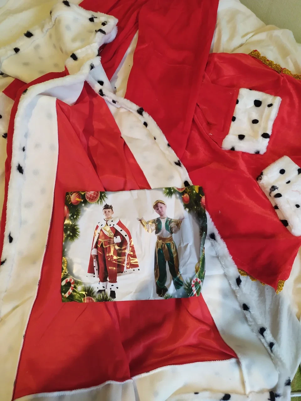 Детский карнавальный костюм Князь король принц царь, новогодний маскарадный костюм для мальчика на утренник - фото 3 - id-p194153065