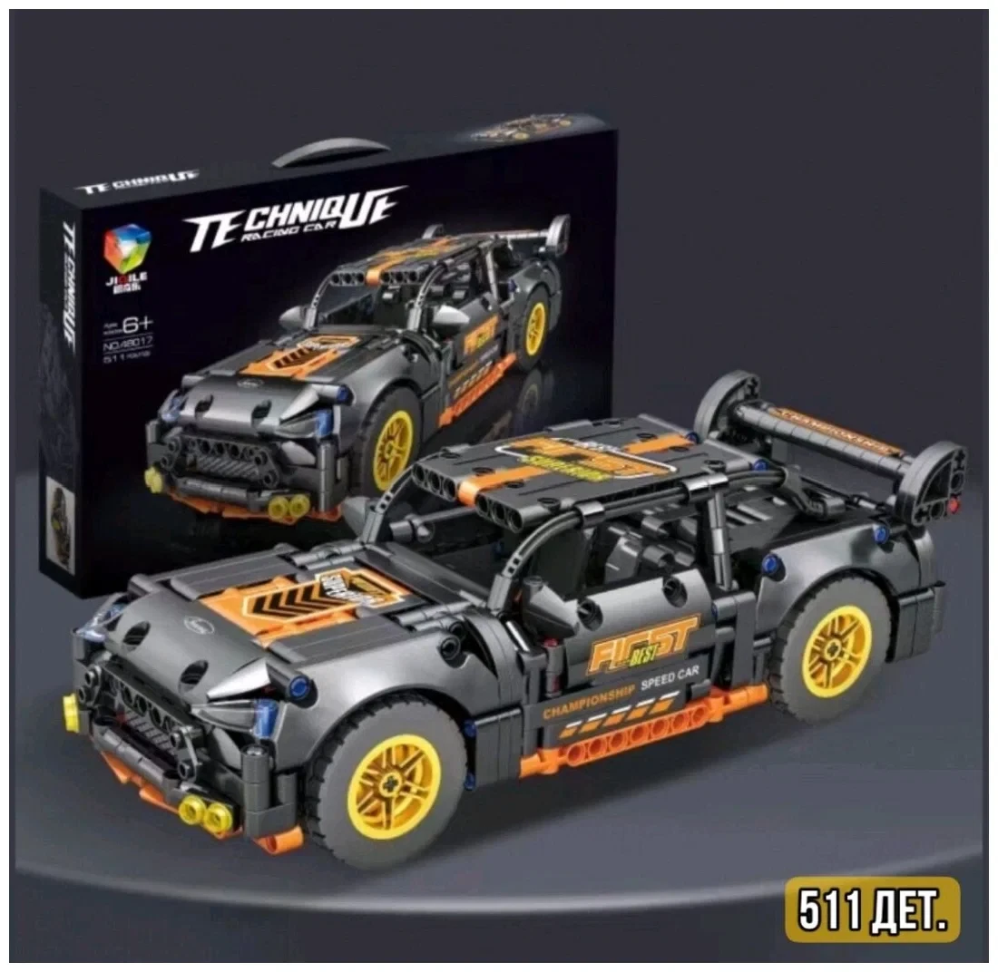 Конструктор Техник Technic 48017 Спортивный Ford Mustang Форд Мустанг 511 деталей