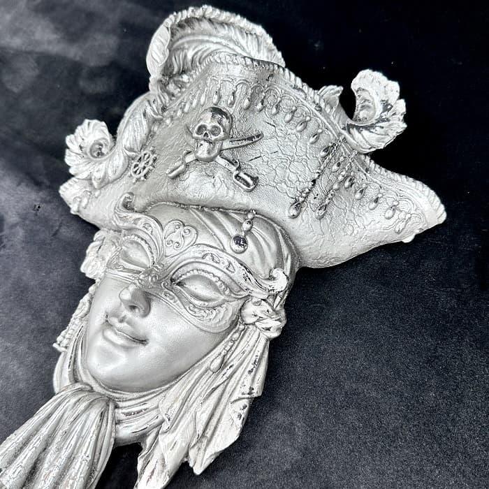 Панно Венецианская маска «Пират» H-30 см. - фото 3 - id-p194153281