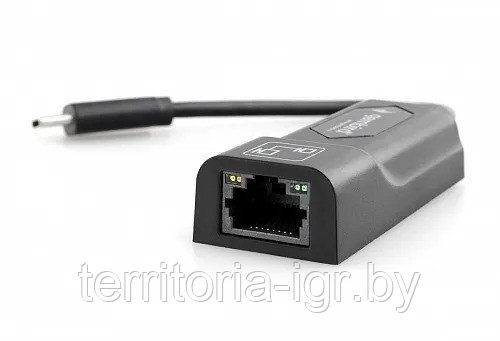 Внешняя сетевая карта NIC-U6 Type-C - RJ45 Fast Ethernet adapter Gembird - фото 2 - id-p194154376