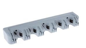 Держатель настенный для швабр и инвентаря ( на 5 ячеек)