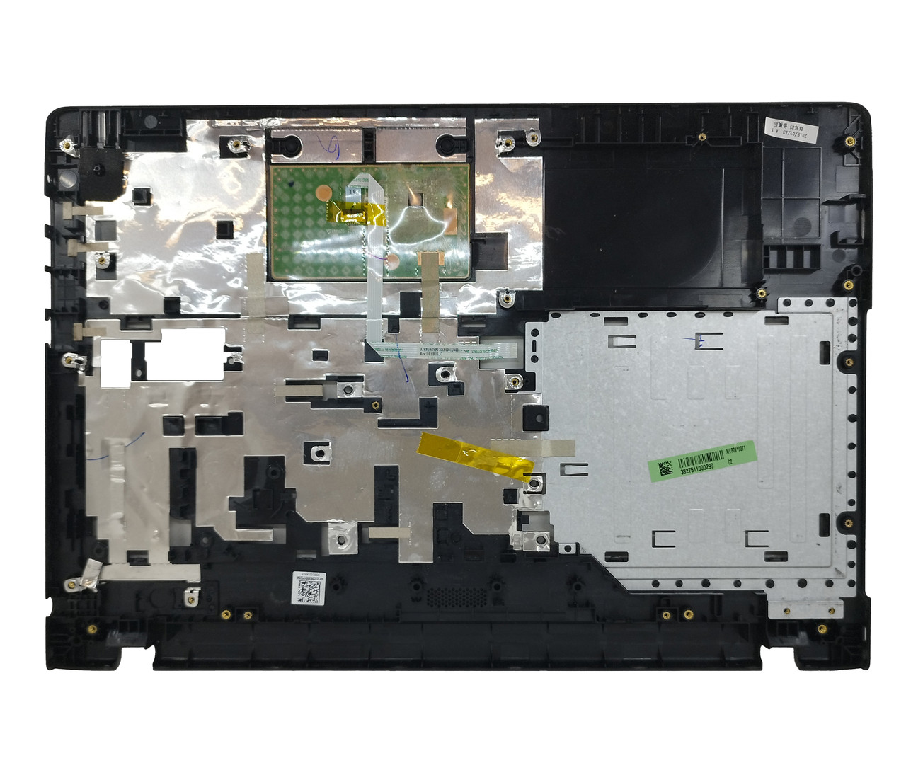 Верхняя часть корпуса (Palmrest) Lenovo 100-15IBY с тачпадом, черный (с разбора) - фото 2 - id-p194161897