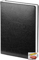 Ежедневник датированный на 2023 год А5 InFolio Berlin, 352 страницы, кожзам, черный