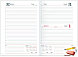Ежедневник датированный на 2023 год А5 Velure, 352 страницы, бордовый, фото 3