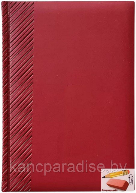 Ежедневник датированный на 2023 год А5 Velure, 352 страницы, бордовый - фото 1 - id-p194162403