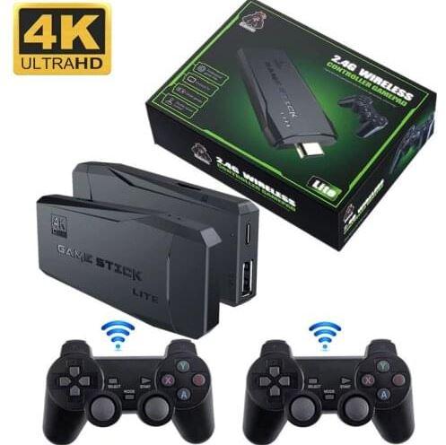 Gamestik Lite 32GB, Игровой плеер с 2-мя беспроводными джойстиками, подключение HDMI - фото 1 - id-p40070330