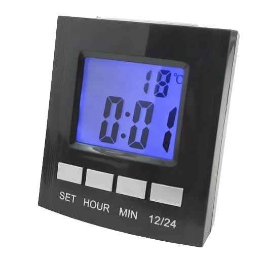 Говорящие часы-будильник с температурой SH-691-2 - фото 1 - id-p194162503