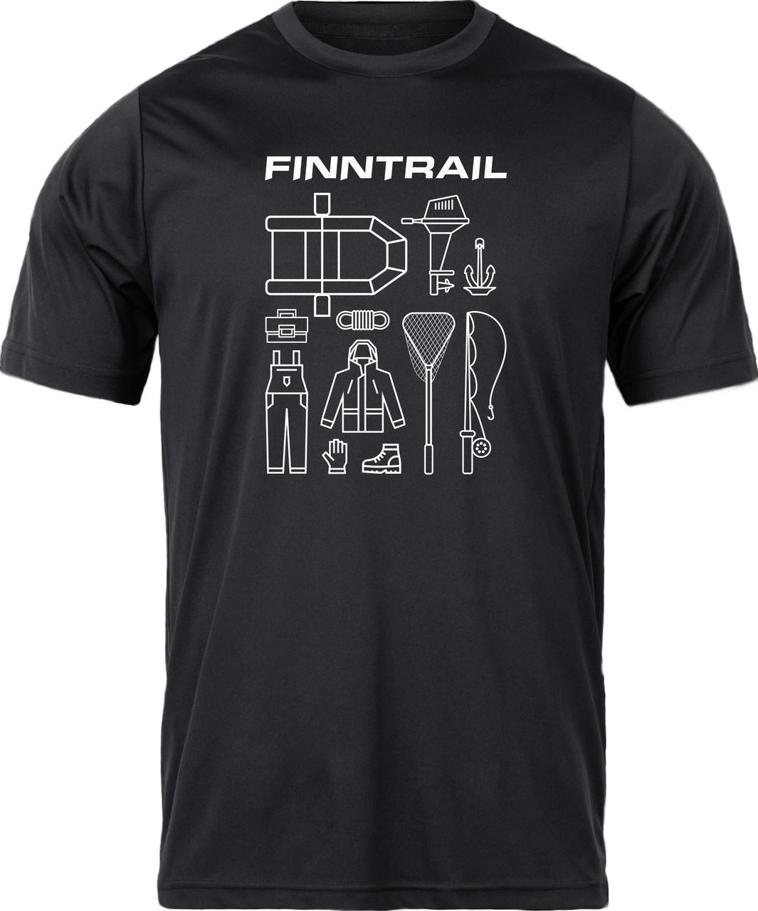 Футболка Finntrail T-SHIRT FISH, L - фото 1 - id-p194162738