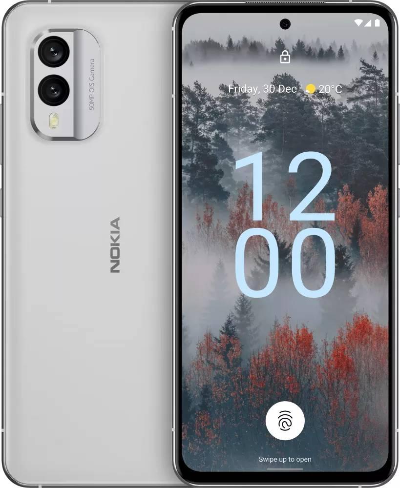 Nokia Nokia X30 8GB/256GB Ледяной белый - фото 1 - id-p194165980