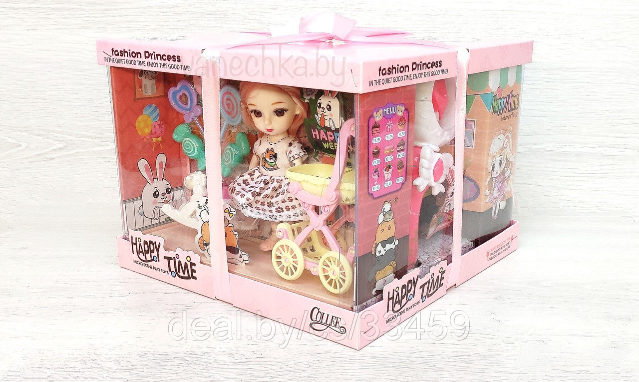 Игровой набор Куклы с аксессуарами в подарочной коробке