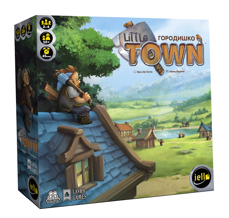 Настольная игра Городишко (Little Town). Компания Лавка Игр - фото 1 - id-p194177785