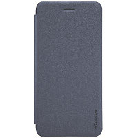 Полиуретановый чехол книга Nillkin Sparkle Leather Case Black для OnePlus 5