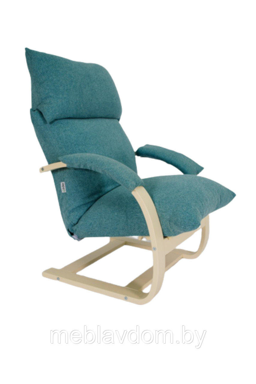 Кресло для отдыха Аспен(80), (Runa Emerland/Дуб шампань) - фото 1 - id-p194178850