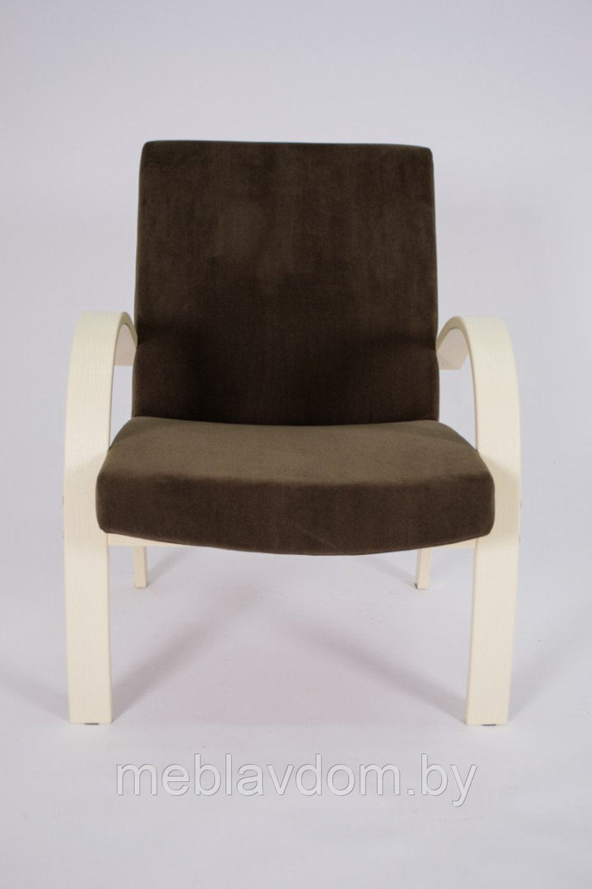 Кресло для отдыха Денди (Плёс) Шпон (Ultra Chokolate, дуб шампань) - фото 2 - id-p194178992