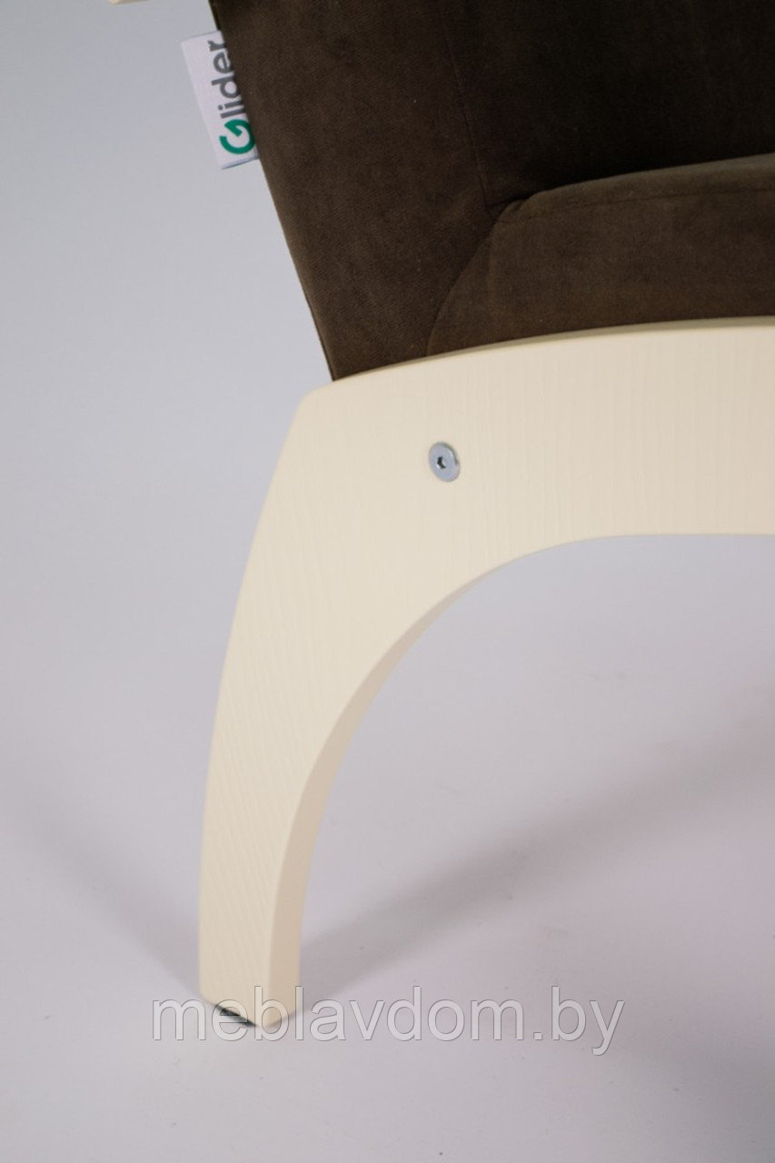 Кресло для отдыха Денди (Плёс) Шпон (Ultra Chokolate, дуб шампань) - фото 6 - id-p194178992