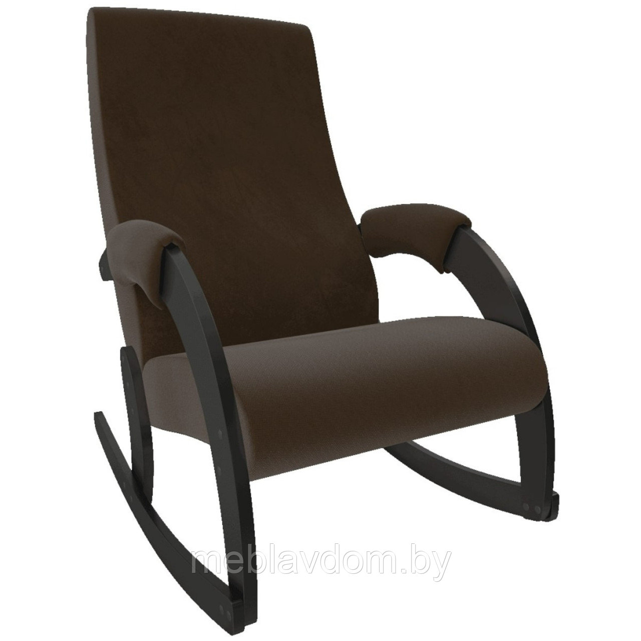 Кресло-качалка 67М (Верона Браун/Венге) - фото 1 - id-p194179005