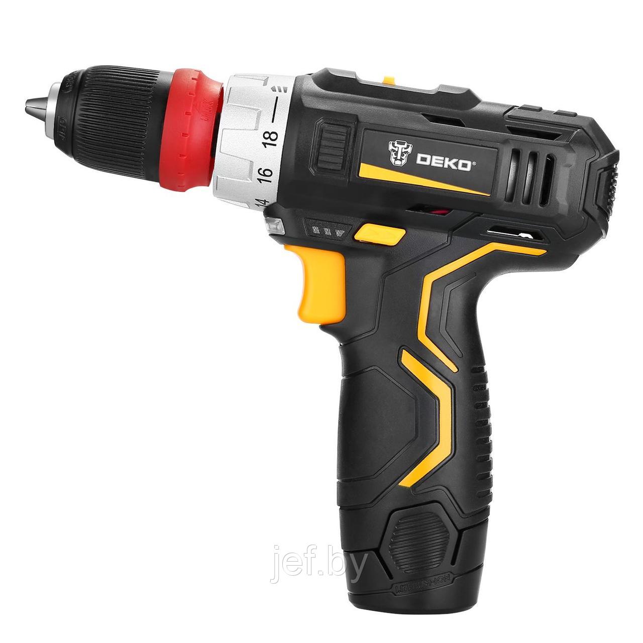 Дрель-шуруповерт аккумуляторная gcd12du3 CASE DEKO 063-4115
