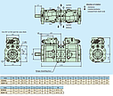 Гидронасос Kawasaki K3V63DT-1R0R-9N01-2, фото 2
