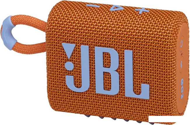 Беспроводная колонка JBL Go 3 (оранжевый), фото 2