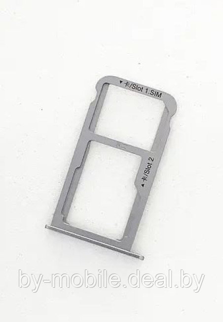 Сим лоток Huawei Nova (CAN-L11) серый - фото 1 - id-p194181503