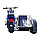 Мотоцикл СКАУТ-2-8Е с боковым прицепом и корытом, фото 2